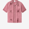 Camisa de gasa de algodón bordada Zekim Camisa de gasa de algodón bordada Zekim