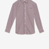 Camisa de mezcla de seda a rayas Fabriza Camisa de mezcla de seda a rayas Fabriza