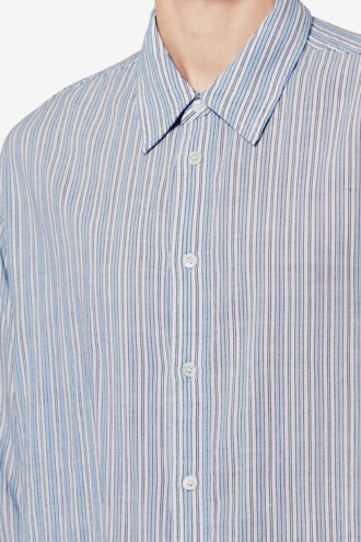 Camisa de rayas de seersucker Cybilio Camisa de rayas de seersucker Cybilio