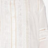Camisa de voile de algodón calado Valda Camisa de voile de algodón calado Valda