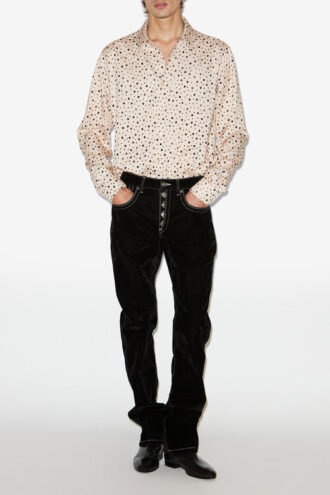 Camisa fluida de lunares Nathan Camisa fluida de lunares Nathan