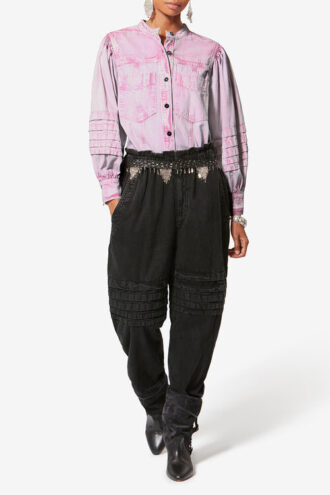 Camisa Mileda Faded Chambray Camisa Mileda Faded Chambray