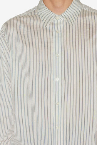 Camisa Nathan de algodón y seda a rayas Camisa Nathan de algodón y seda a rayas