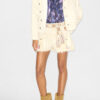 Camisa Nathy de voile de algodón estampada con lazo Camisa Nathy de voile de algodón estampada con lazo