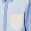 Camisa Oxford de algodón Patchwork Nathael Camisa Oxford de algodón Patchwork Nathael