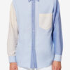Camisa Oxford de algodón Patchwork Nathael Camisa Oxford de algodón Patchwork Nathael
