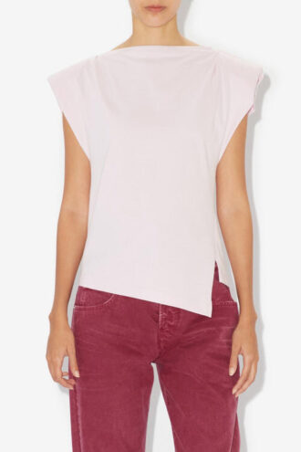 Camiseta asimétrica acolchada Sebani