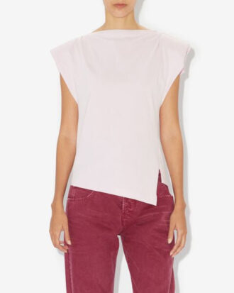 Camiseta asimétrica acolchada Sebani