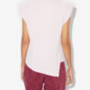 Camiseta asimétrica acolchada Sebani