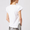 Camiseta asimétrica acolchada Sebani