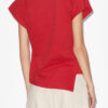 Camiseta asimétrica de algodón liso Sebani Camiseta asimétrica de algodón liso Sebani