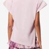 Camiseta asimétrica de algodón Sebani Camiseta asimétrica de algodón Sebani