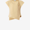 Camiseta asimétrica de algodón Sebani Camiseta asimétrica de algodón Sebani