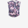Camiseta asimétrica estampada de Nayda Camiseta asimétrica estampada de Nayda