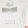 Camiseta con logotipo de lino de Zewel