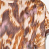 Camiseta corta de algodón con estampado acuarela Zilia Camiseta corta de algodón con estampado acuarela Zilia