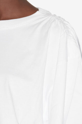 Camiseta corta Laurea de algodón liso