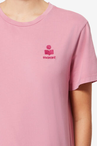 Camiseta de algodón de manga corta Aby