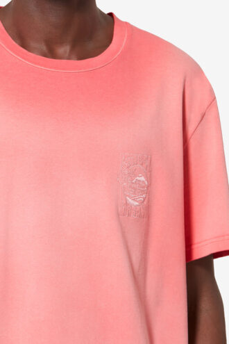 Camiseta de algodón descolorida Honoré