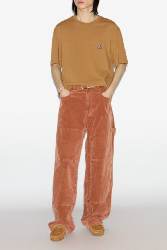 Camiseta de algodón Hugo con logotipo bordado