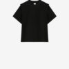 Camiseta de algodón liso con hombreras Zelitos Camiseta de algodón liso con hombreras Zelitos