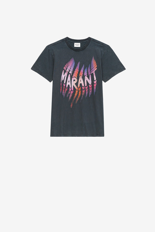 Camiseta de algodón Zoeline con logotipo Camiseta de algodón Zoeline con logotipo