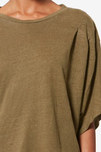 Camiseta de lino Kyanza