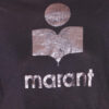 Camiseta de lino Zewel con logotipo