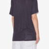Camiseta de lino Zewel con logotipo