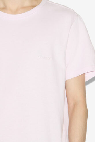 Camiseta de manga corta de algodón liso Zafferh