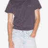 Camiseta de manga corta de algodón liso Zafferh