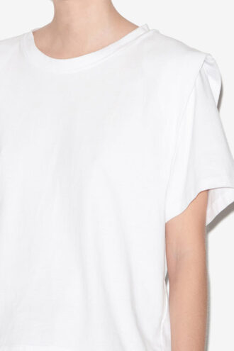 Camiseta de manga corta Zelitos de algodón liso Camiseta de manga corta Zelitos de algodón liso