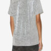 Camiseta Zoeline de jersey metalizado con logotipos Camiseta Zoeline de jersey metalizado con logotipos