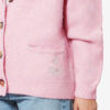 Cardigan de alpaca Eborah con logotipo