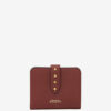 Cartera de piel suave con tachuelas Oskan Cartera de piel suave con tachuelas Oskan