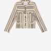 Chaqueta a rayas Izaria