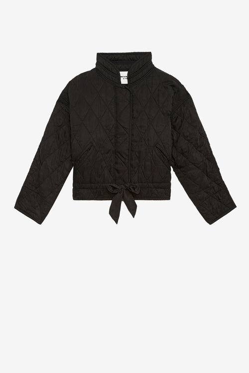Chaqueta acolchada de satén Zakiane Chaqueta acolchada de satén Zakiane