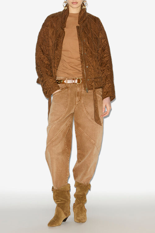 Chaqueta acolchada de satén Zakiane Chaqueta acolchada de satén Zakiane