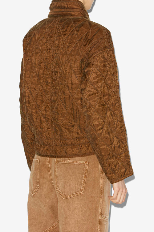 Chaqueta acolchada de satén Zakiane Chaqueta acolchada de satén Zakiane
