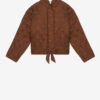 Chaqueta acolchada de satén Zakiane Chaqueta acolchada de satén Zakiane