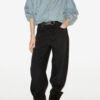 Chaqueta corta de cambray Plume