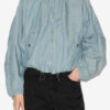 Chaqueta corta de cambray Plume