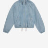 Chaqueta corta de cambray Plume