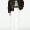 Chaqueta corta de piel Blaike Chaqueta corta de piel Blaike