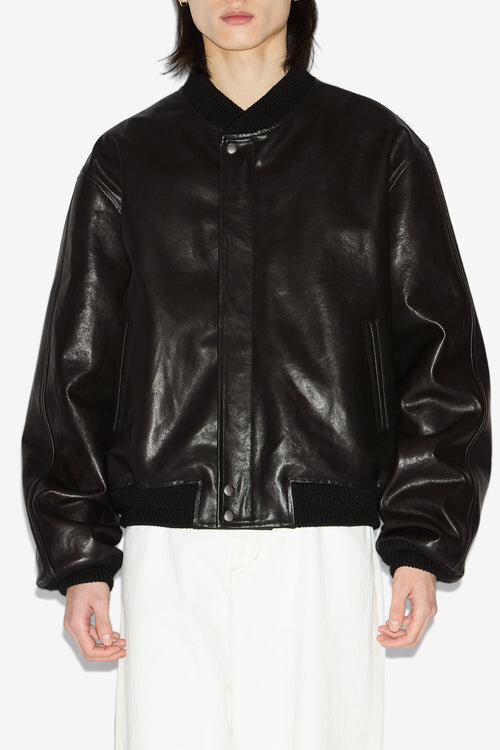 Chaqueta corta de piel Blaike Chaqueta corta de piel Blaike