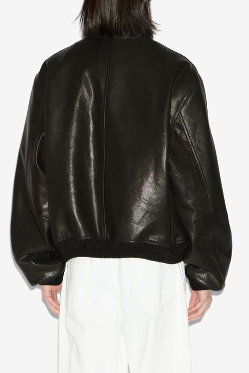Chaqueta corta de piel Blaike Chaqueta corta de piel Blaike