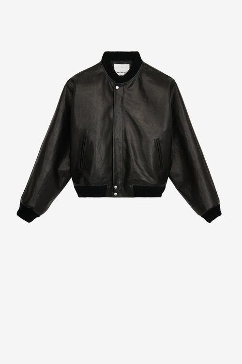 Chaqueta corta de piel Blaike Chaqueta corta de piel Blaike