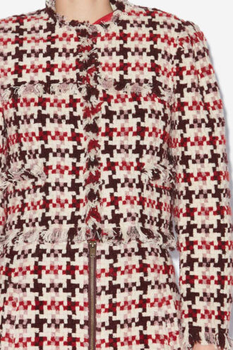 Chaqueta corta de tweed Amelio