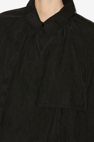 Chaqueta corta Gwenola de tejido técnico satinado