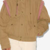 Chaqueta de algodón bicolor Desha Chaqueta de algodón bicolor Desha